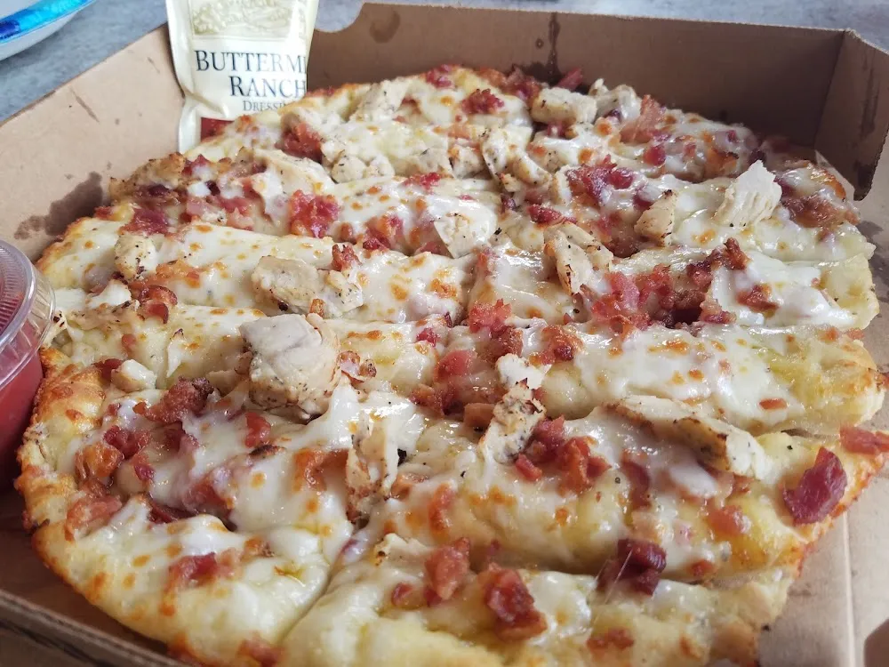 Chicken Bacon Cheese Bread